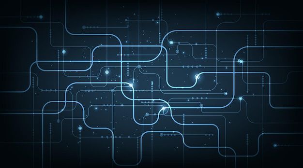 科技电路板背景