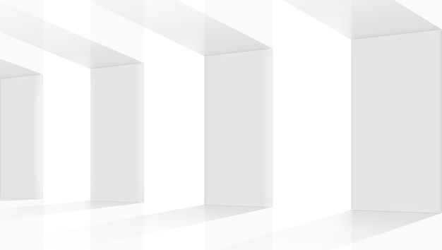 简约室内柱子光线阴影背景