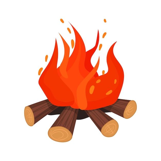 火堆火焰篝火