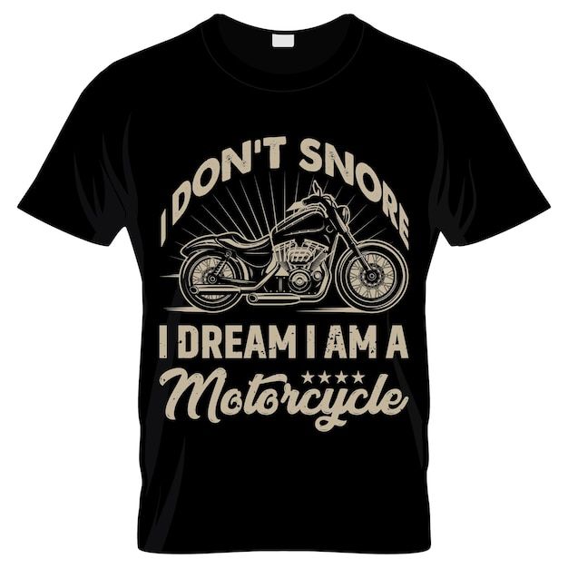 摩托车T恤图案花纹模板