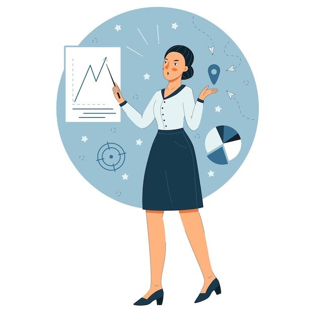 分析师角色指挥官mbti插画