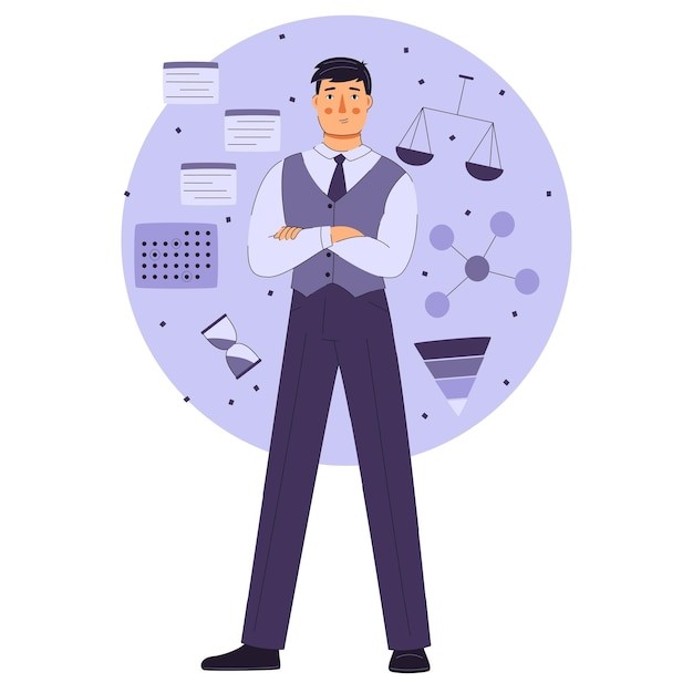 饲养员角色mbti插画