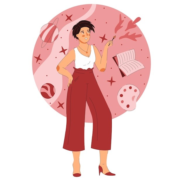 探险家角色冒险家mbti插画