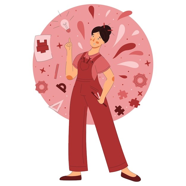 探索者角色mbti插画