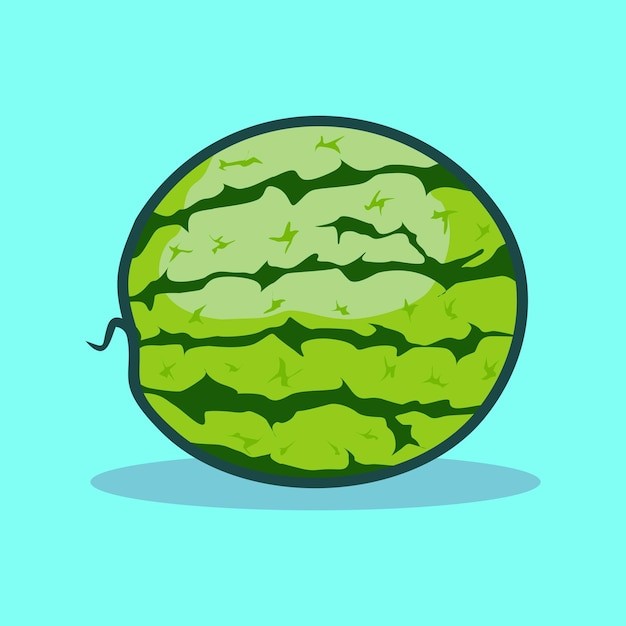 西瓜插画