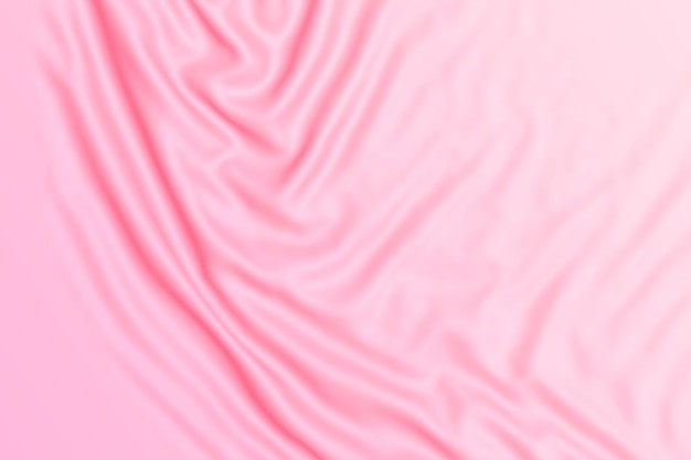绸缎丝绸布纹粉色背景