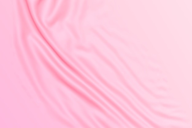 绸缎丝绸布纹粉色背景
