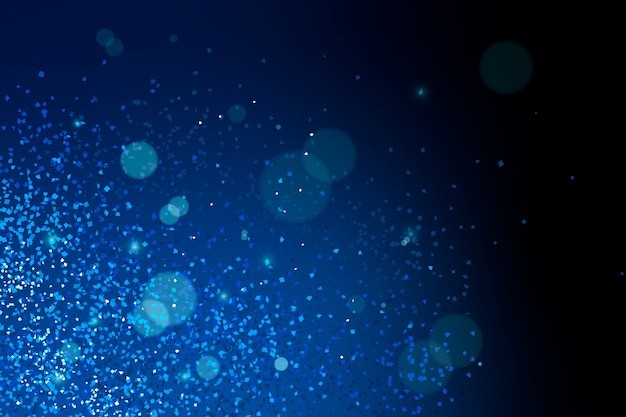 光晕发光蓝色背景