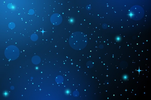 光晕发光蓝色背景