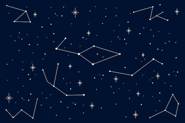 星座星星背景