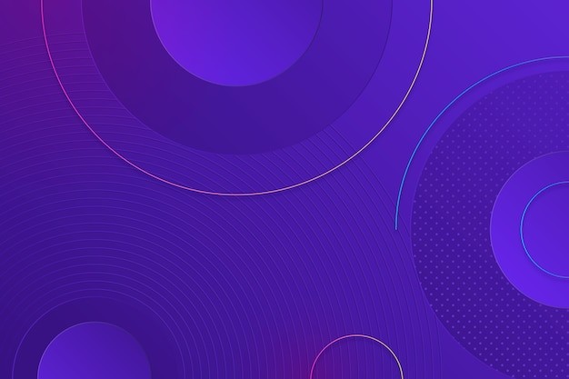 线条圆形渐变背景