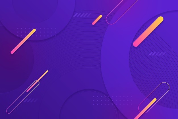 抽象线条圆形紫色渐变背景