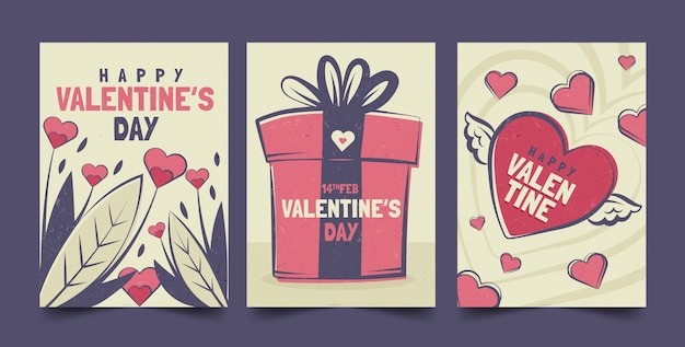 情人节海报模板