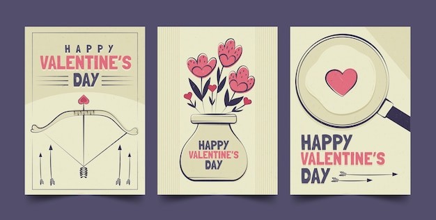 情人节海报模板