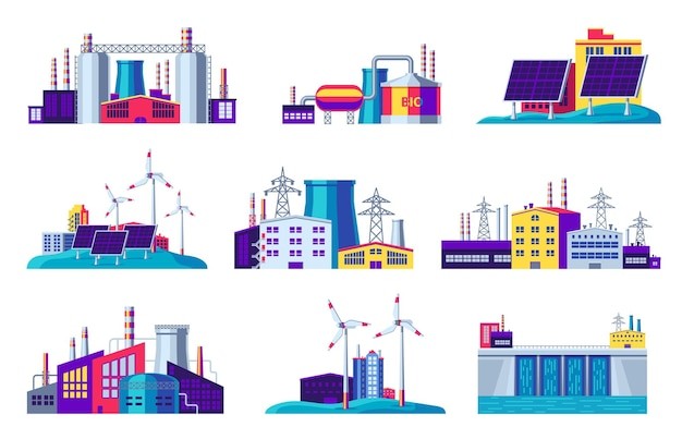 工业炼油厂化工厂