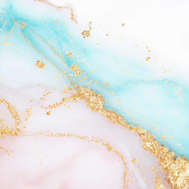 晕染金色亮片纹理背景