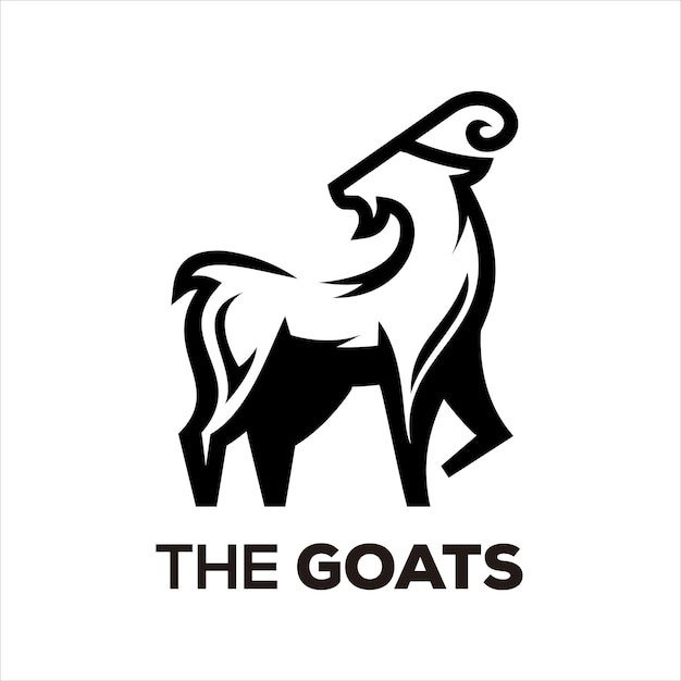 山羊标志logo