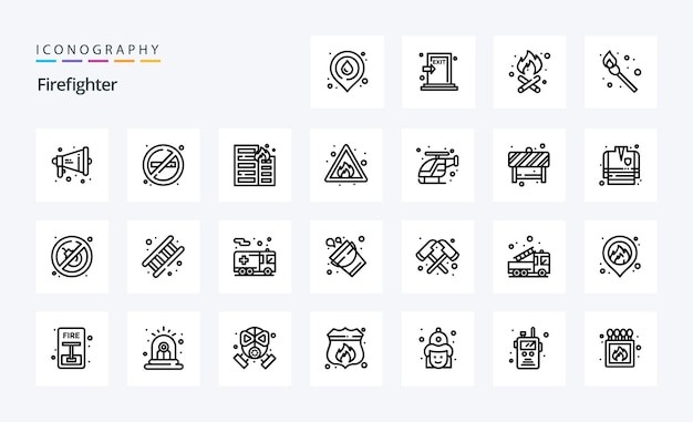 消防火灾图标icon