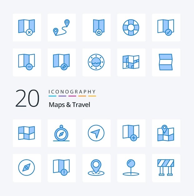 位置坐标导航旅行图标icon