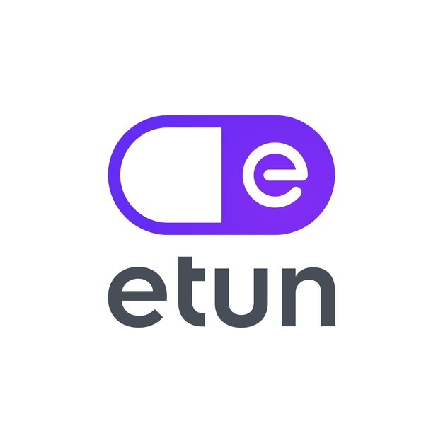 字母E胶囊标志logo