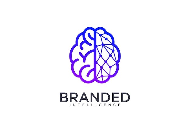 大脑科技脑科学标志logo