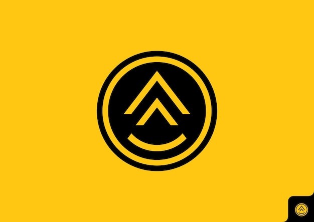 箭头圆形标志logo