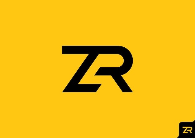 字母zr标志logo