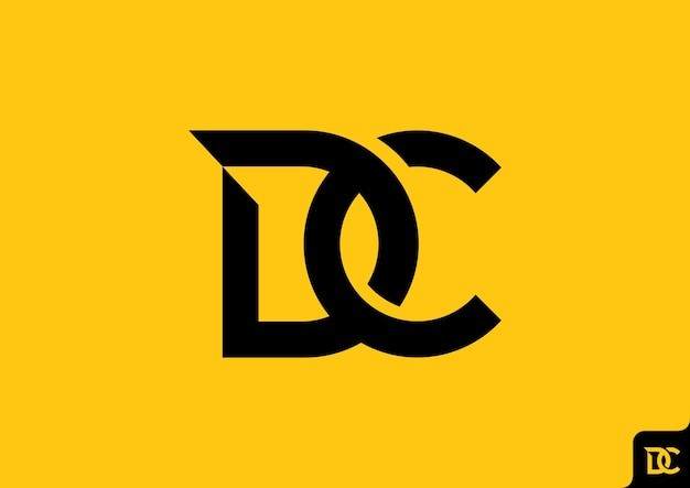 字母dc标志logo
