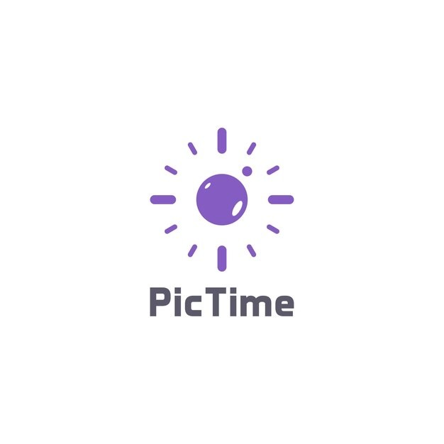 太阳时间标志logo