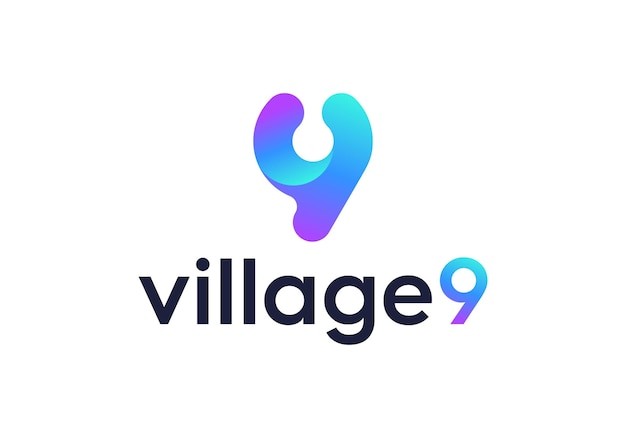 字母y数字9标志logo