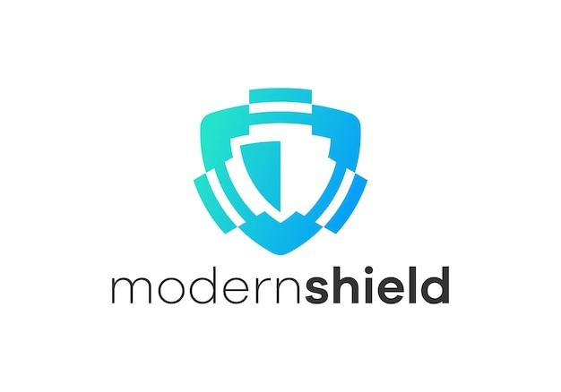 网络安全盾牌标志logo