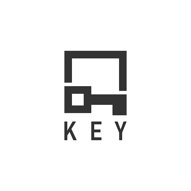 钥匙安全标志logo