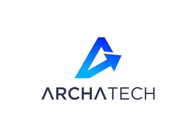 三角形箭头标志logo