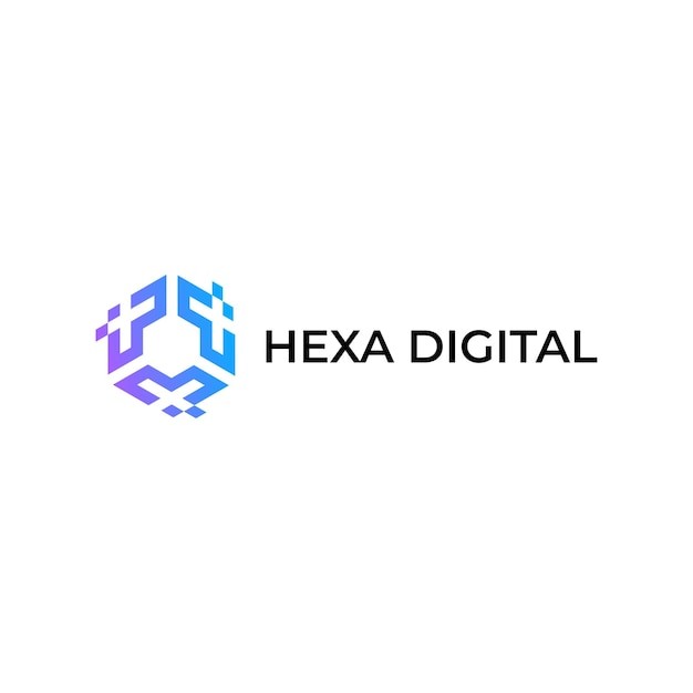 数字科技矩阵标志logo