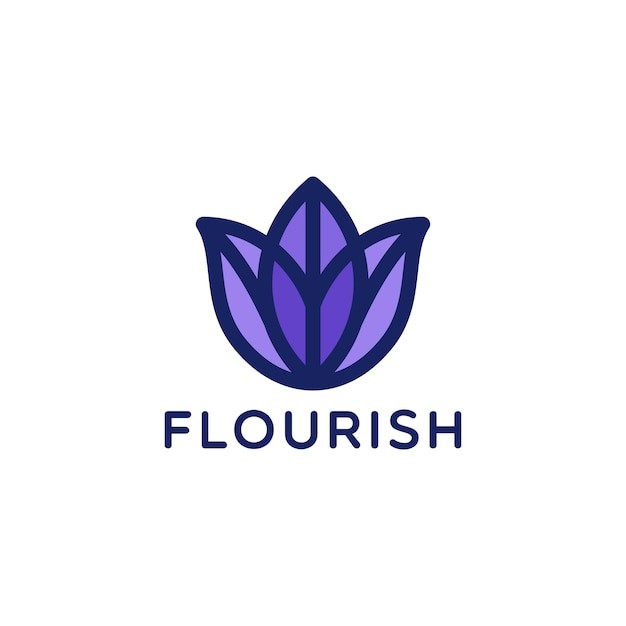 花朵花卉花瓣标志logo