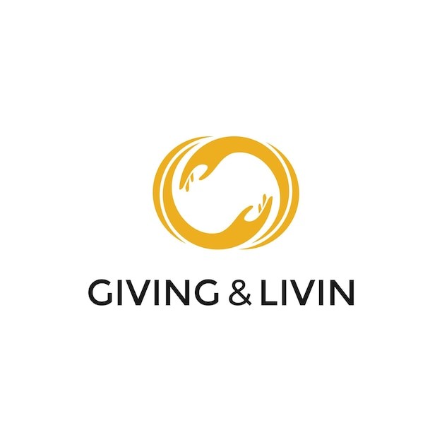 金融保险手标志logo