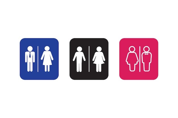 男女厕所标志