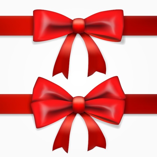 红色蝴蝶结