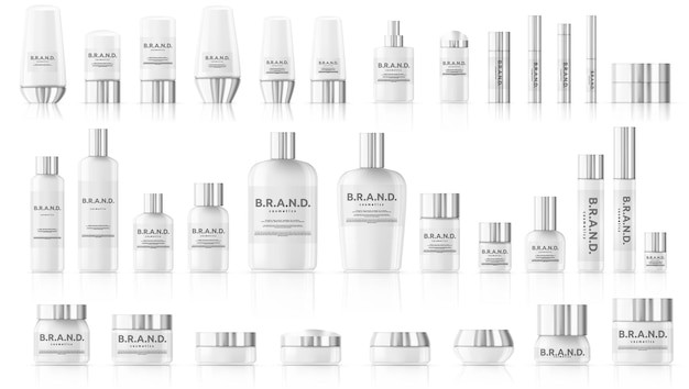 洗发水化妆品护肤品包装瓶子