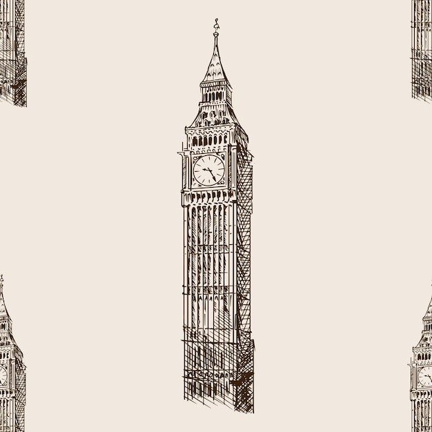 大本钟无缝平铺图