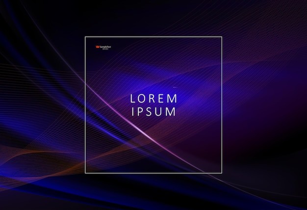 科技深蓝色背景