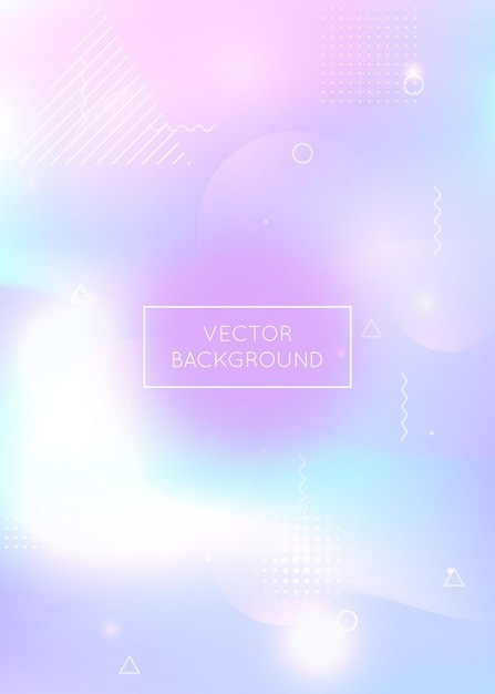 渐变全息抽象背景