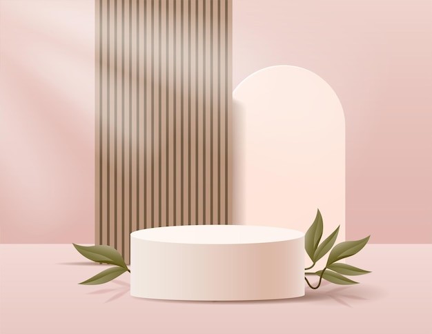 华丽产品展台背景