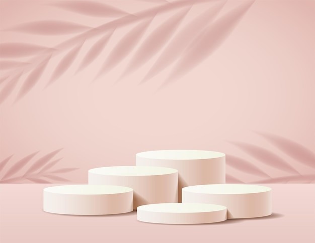 华丽产品展台背景