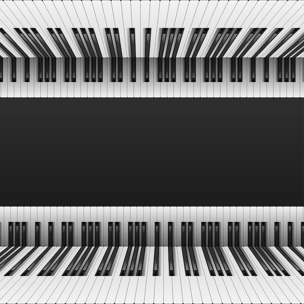 琴键钢琴背景