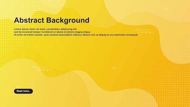 黄色抽象渐变背景