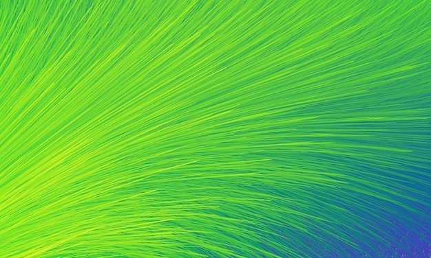 抽象放射线条羽毛绿色背景