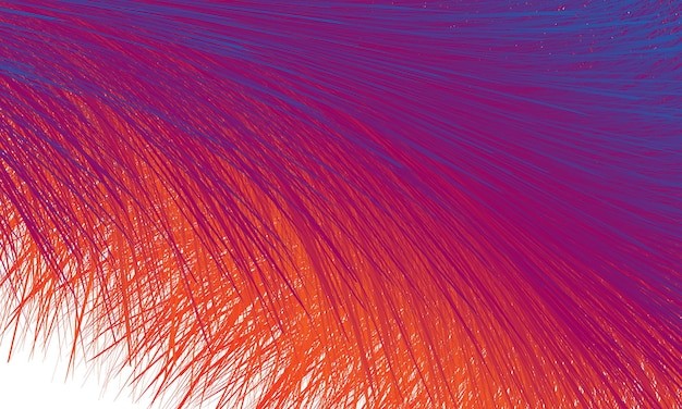 抽象放射线条羽毛红色背景