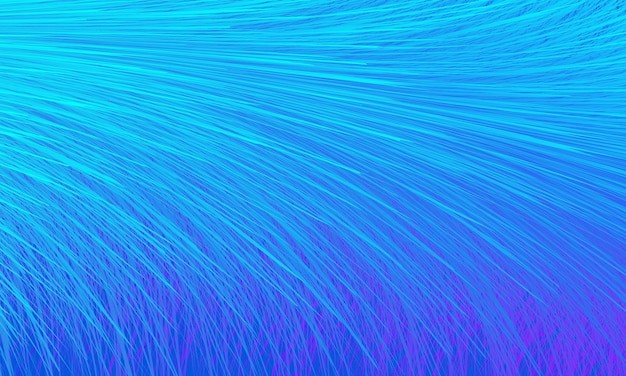 抽象放射线条羽毛蓝色背景