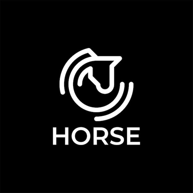 马独角兽标志logo